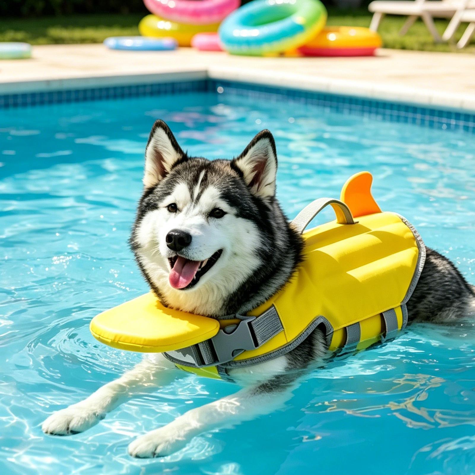 Life Jacket Buoyancy - Colete Salva-Vidas para Cães de Alta