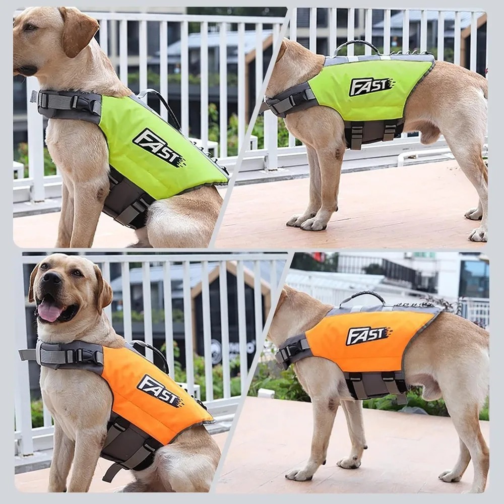 Life Jacket Buoyancy - Colete salva-vidas ajustável para animais de