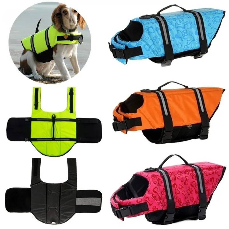 Life Jacket Buoyancy - Colete salva-vidas para cães de verão,