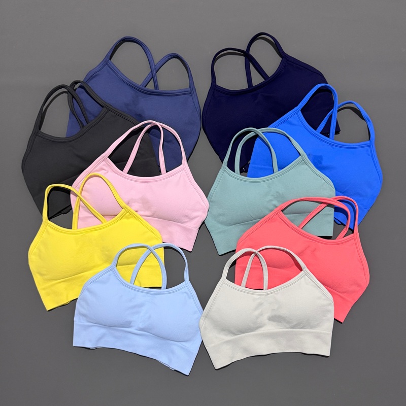 Aquatic Sports Bra - Histello sutiã esportivo sem costas feminino