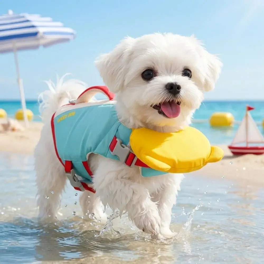 Life Jacket Buoyancy - Colete Salva-Vidas para Cães com Forte